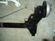 Finished rear axle
