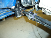 Leda front shock and goodridge 600 hose